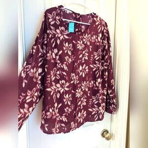 NWT - Maurices Long Sleeve Top